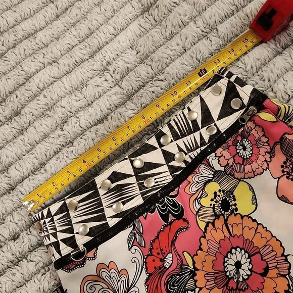 Zand Amsterdam reversible super colorful mini skirt! Such a unique skirt! - Picture 4 of 9